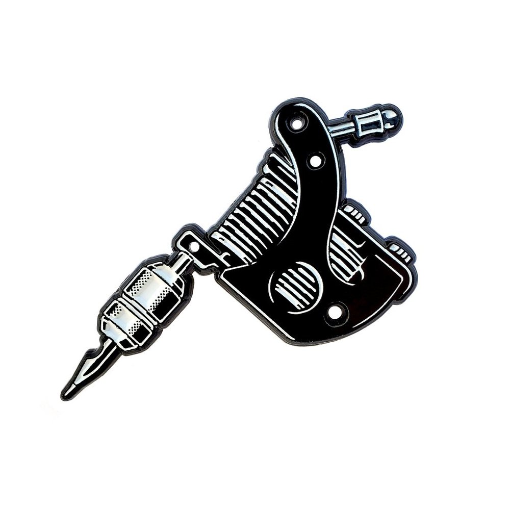 Tattoo Machine Enamel Pin